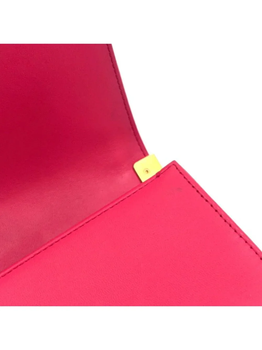 Chanel Boy Small Tweed Lambskin Pink Chain Shoulder Bag Gold